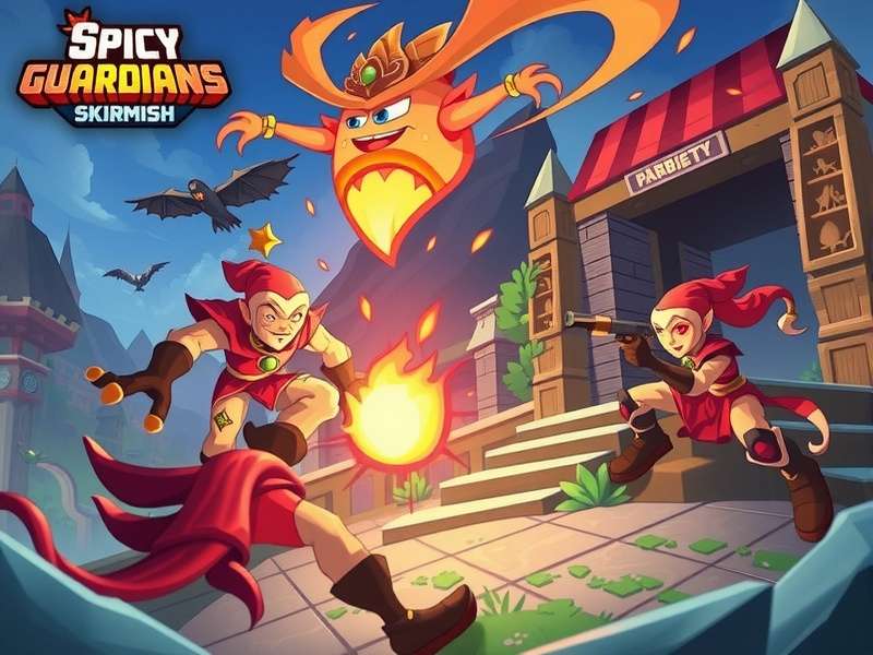 Spicy Guardians Skirmish gameplay screenshot